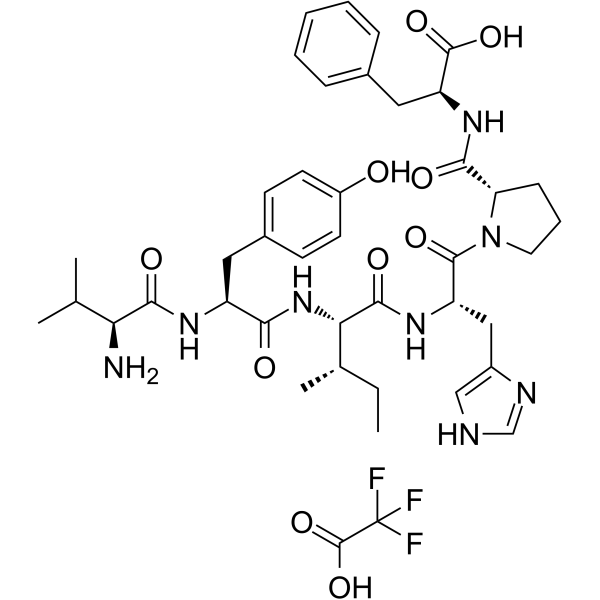 Angiotensin II (3-8), human TFA